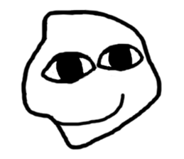 Face (There is no letter)3 sticker #8209426