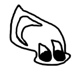 Face (There is no letter)3 sticker #8209428