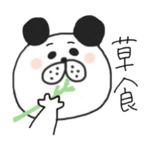 cat and bear panda sticker #8209640