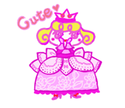 Cute cat and owner of girls everyday sticker #8209919