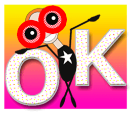 glasses girl Lyn-chan6-5 sticker #8210038