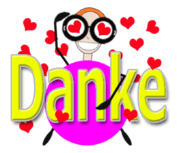 glasses girl Lyn-chan6-5 sticker #8210044