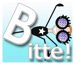 glasses girl Lyn-chan6-5 sticker #8210046