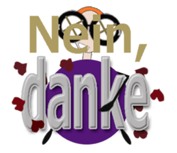 glasses girl Lyn-chan6-5 sticker #8210047