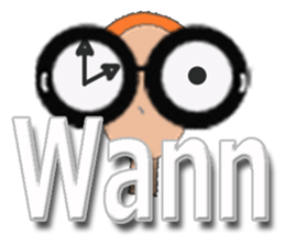 glasses girl Lyn-chan6-5 sticker #8210048