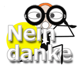 glasses girl Lyn-chan6-5 sticker #8210058