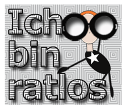 glasses girl Lyn-chan6-5 sticker #8210059