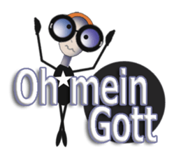 glasses girl Lyn-chan6-5 sticker #8210067