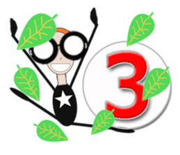 glasses girl Lyn-chan6-5 sticker #8210072