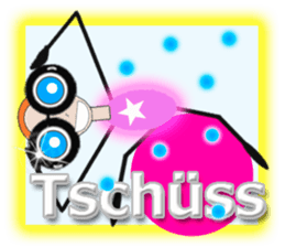 glasses girl Lyn-chan6-5 sticker #8210075