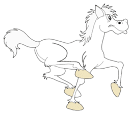 Hustle Horse sticker #8210358
