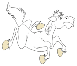 Hustle Horse sticker #8210366