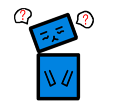 Strange men and women sticker #8211028