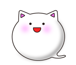 Rice cat haha sticker #8211076