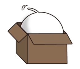 Rice cat haha sticker #8211077