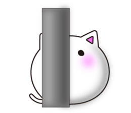 Rice cat haha sticker #8211079