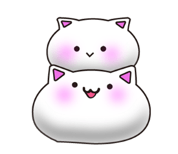 Rice cat haha sticker #8211083