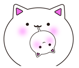 Rice cat haha sticker #8211087