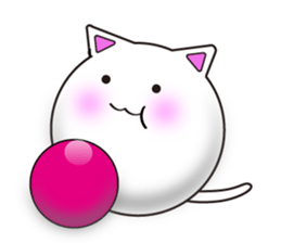 Rice cat haha sticker #8211095