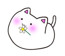 Rice cat haha sticker #8211096