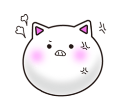 Rice cat haha sticker #8211114