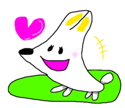 KENCHIBA Chiba prefecture dog sticker #8211642