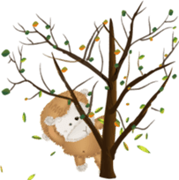 The little happiness monkey sticker #8212461