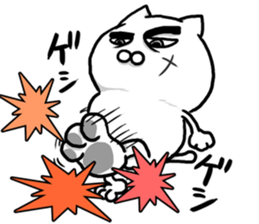 The world's most powerful cat sticker #8212664