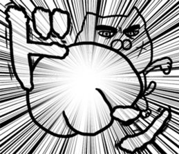 The world's most powerful cat sticker #8212670