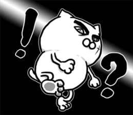 The world's most powerful cat sticker #8212672