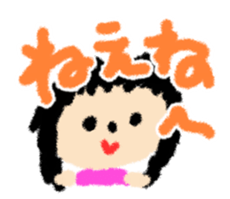 Children drew picture sticker #8212723