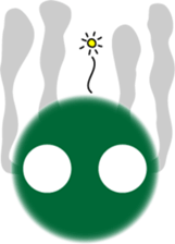 Spherical moss "Limo" sticker #8213215