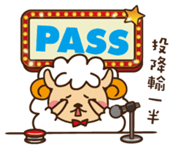 Funny Sheep- Buzzwords of TW sticker #8213494