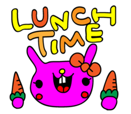 colorful POP rabbit&cat sticker #8213774