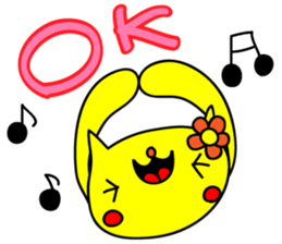 colorful POP rabbit&cat sticker #8213777