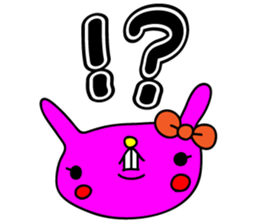 colorful POP rabbit&cat sticker #8213788