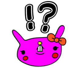 colorful POP rabbit&cat sticker #8213788