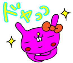 colorful POP rabbit&cat sticker #8213792