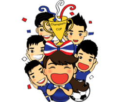 Thailand cheer girl sticker #8214267