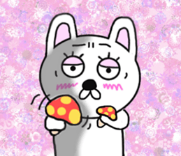 Various rabbit 8 and Mushrooms sticker #8214398