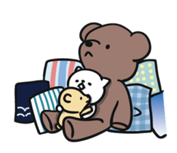 Intently sleepy cat 3 sticker #8214860