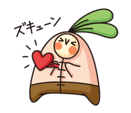 Observation journal of a rabbit leaf sticker #8215565