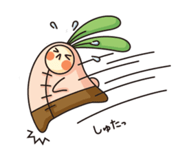 Observation journal of a rabbit leaf sticker #8215574