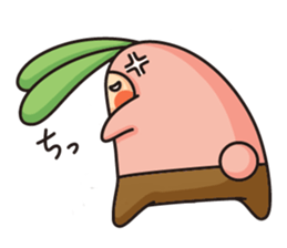 Observation journal of a rabbit leaf sticker #8215590