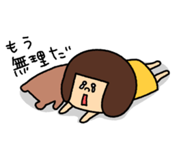 Girl's talk MARU&TANTAN sticker #8216293