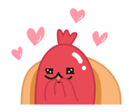 hotdog sticker #8216403
