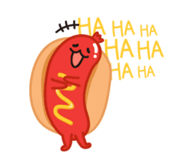 hotdog sticker #8216412