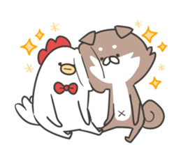 shibainu&tebasakisan5 sticker #8216756