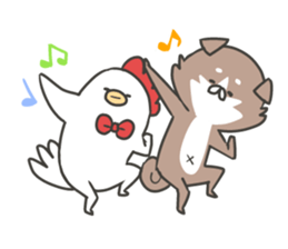 shibainu&tebasakisan5 sticker #8216757