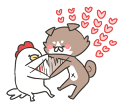 shibainu&tebasakisan5 sticker #8216758